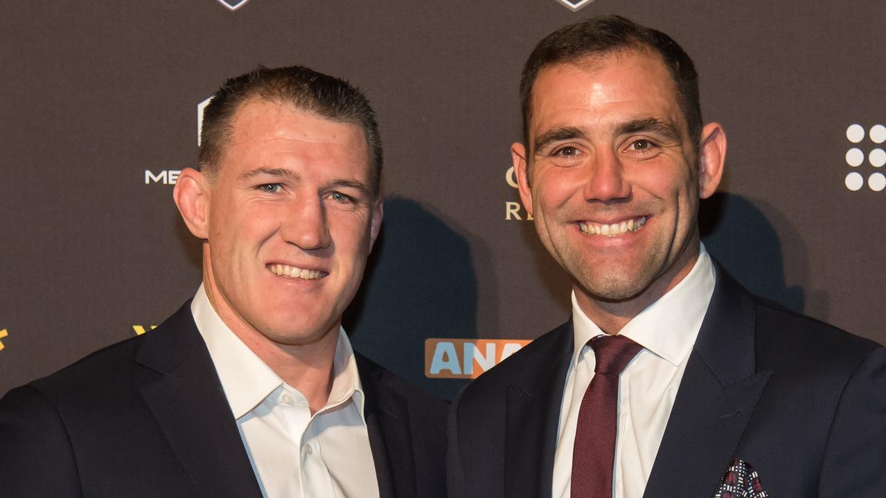 Paul Gallen has hit back at Cameron Smith’s stripped titles demand.