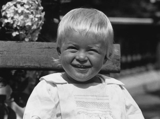 Prince Philip of Greece, later Duke of Edinburgh, as a toddler, July 1922. (Photo by Hulton Archive/Getty Images)