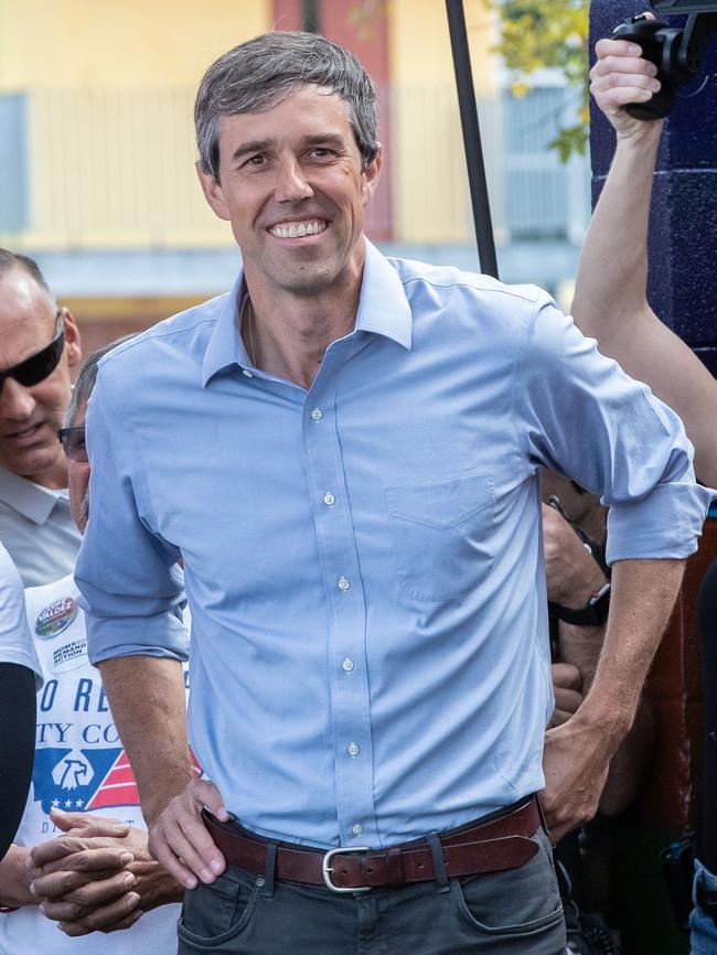 Beto O’Rourke isn’t cut from regular presidential cloth. Picture: AFP.