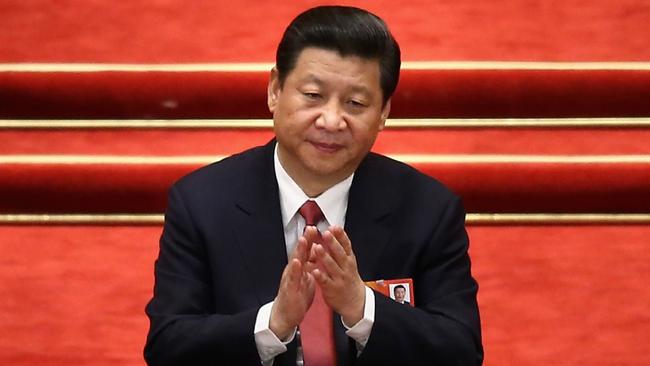 Xi Jinping in 2013 after being elected president. Picture: Getty Images