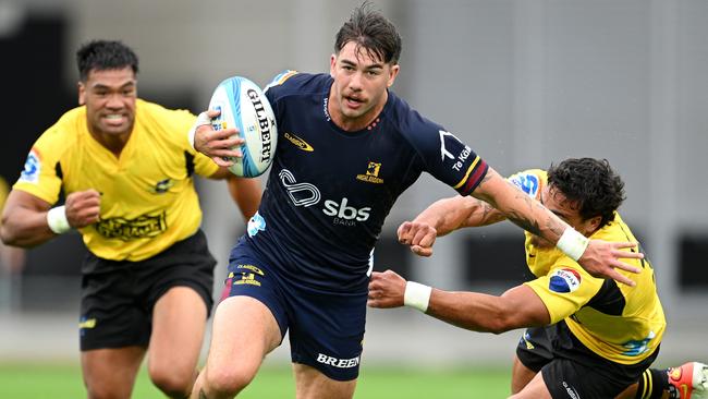 Connor Garden-Bachop played for the Highlanders in Super Rugby. (Photo by Joe Allison/Getty Images)