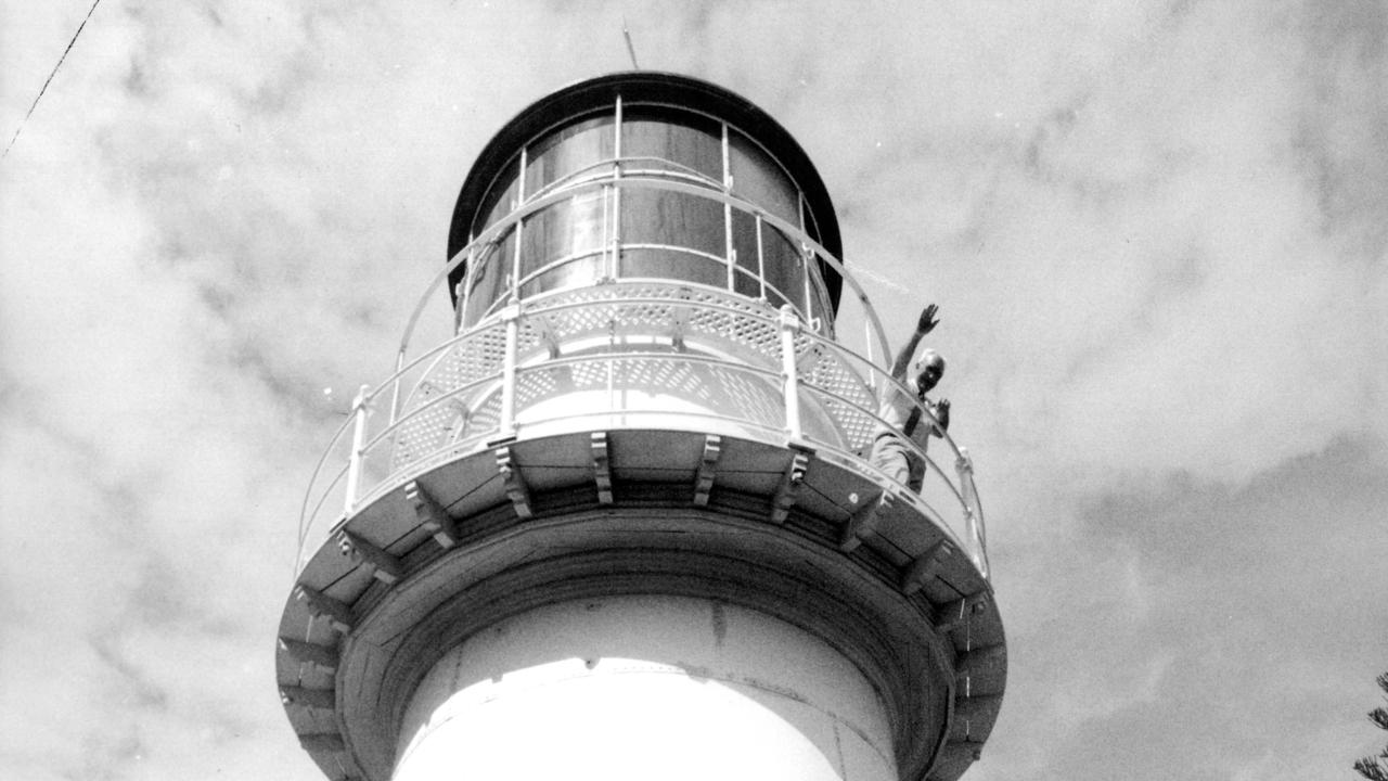 Pine Islet lighthouse officially completed in 1996. Picture: Daily Mercury Archives