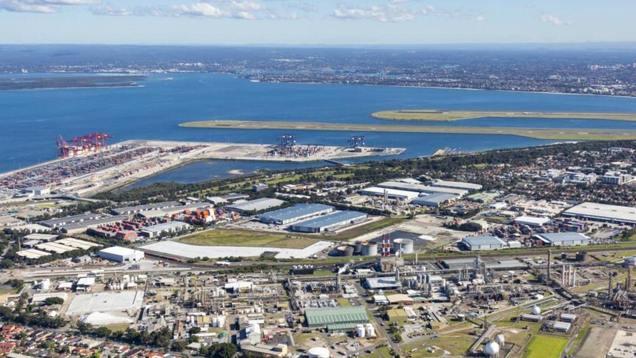 Photo of Qenos plant at Port Botany which is due to be closed. Supplied: Qenos