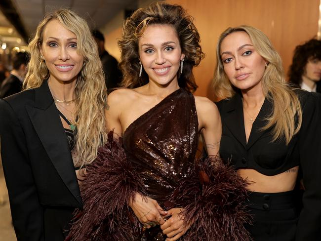 Tish Cyrus is still close with her other daughters, Miley Cyrus and Brandi Cyrus. Picture: Neilson Barnard/Getty Images for The Recording Academy