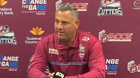 Mackay Cutters Mal Meninga Cup coach Andy Battaia ahead of his side's round 1 fixture of the 2025 season on February 11, 2025. Picture: Mitch Turner