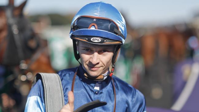 Dylan Gibbons will be a major player in the TAB Jockey Challenge at Scone. Picture: Getty Images