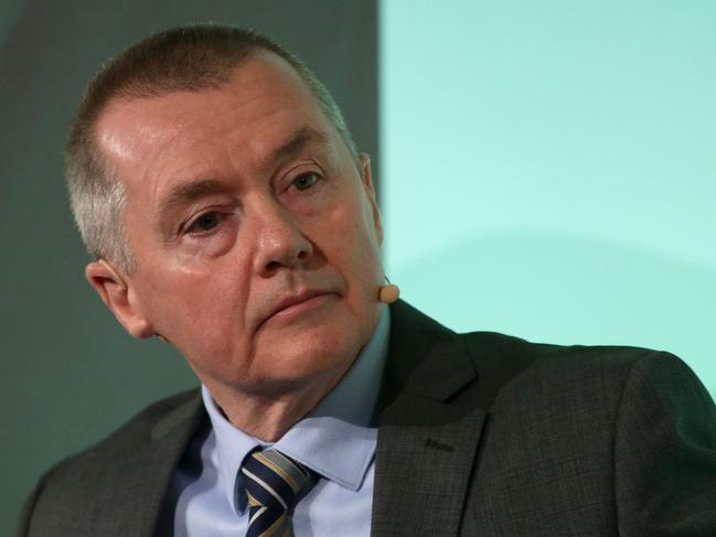 (FILES) In this file photo taken on February 01, 2019 International Airlines Group (IAG) CEO Willie Walsh listens during a press conference in London. - British airline giant IAG said on January 9, 2019 that chief executive Willie Walsh has decided to quit and will be replaced by Luis Gallego, who is currently head of Spanish division Iberia. (Photo by Daniel LEAL-OLIVAS / AFP)