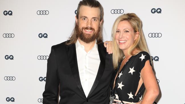 Michael and Annie Cannon-Brookes when they were still married. Picture: Christian Gilles