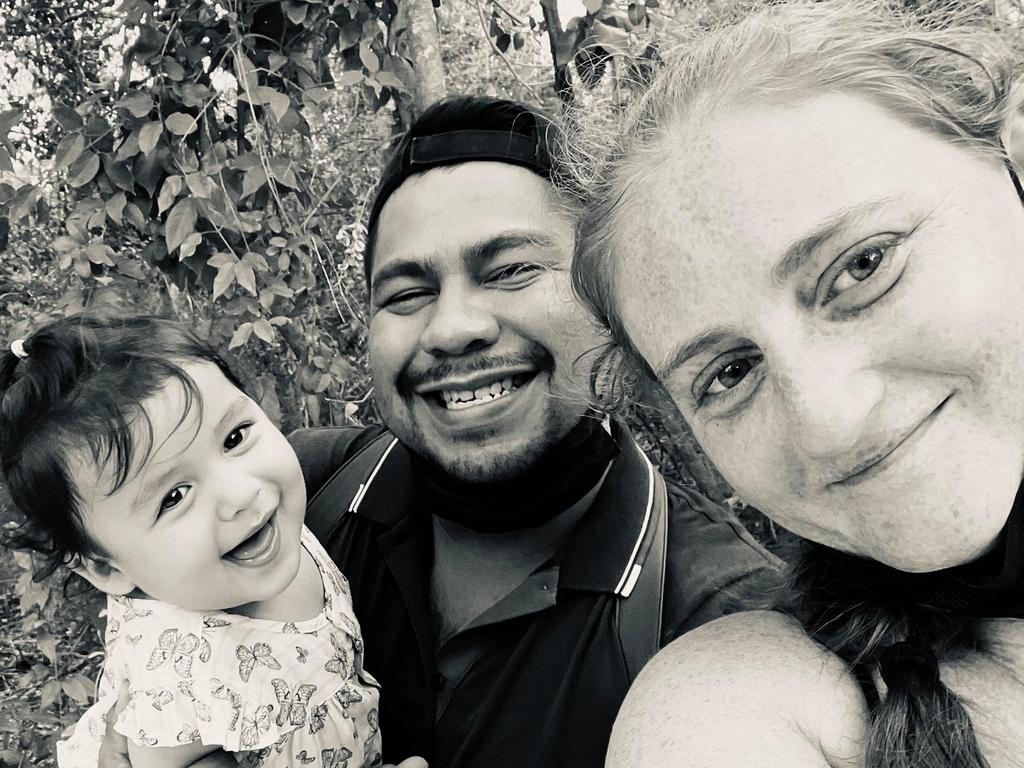 Whitsundays woman Tahnee Shanks has gone missing in Mexico. Her daughter Adelynn was found alone at a church. Reports suggest the father is missing too. Picture: Facebook