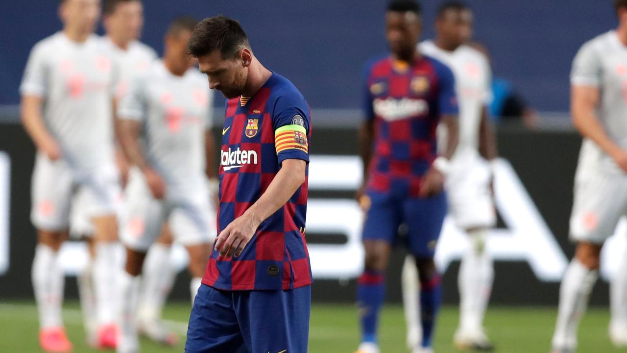 Lionel Messi’s future is a big talking point. (Photo by Manu Fernandez / POOL / AFP)