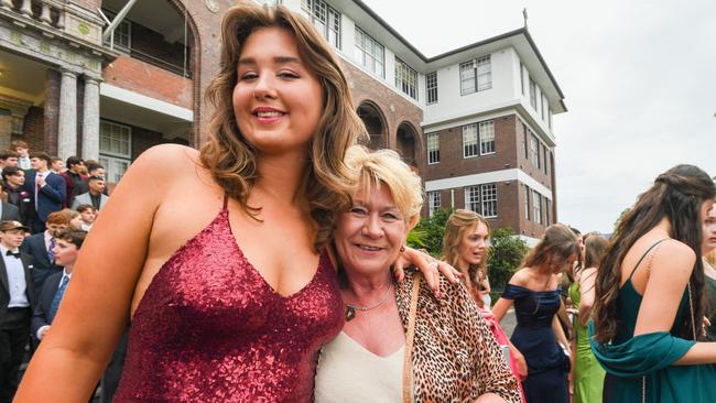 St John's College Woodlawn Year 12 Formal: Esther and Sheila Lees. Picture: Cath Piltz