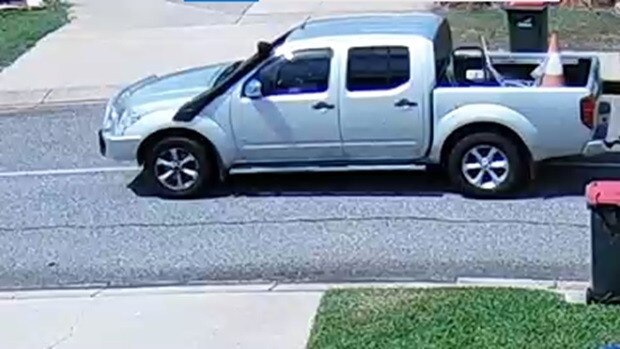 A vehicle of interest police are searching for in connection to the suspected murder of a woman at Leanyer on Thursday, November 10, 2022. Picture: NTPFES