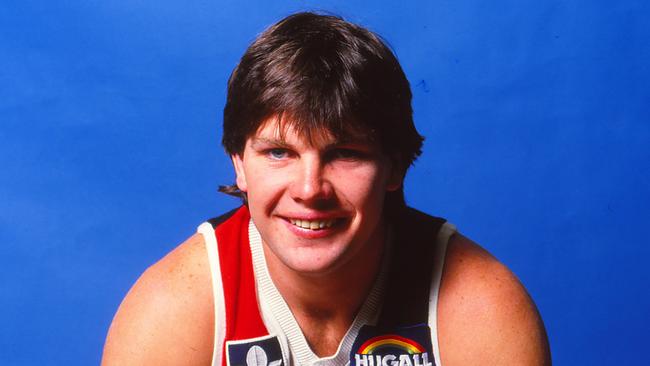 St Kilda’s Danny Frawley. Picture: Getty Images