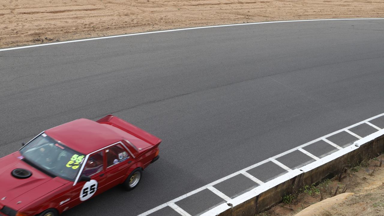 The Historic Car Club Queensland meet at Morgan Park Raceway.