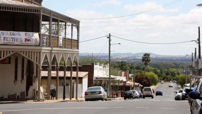 Historic Gulgong, north of Mudgee, in NSW’s central west. Picture: Erle Levey