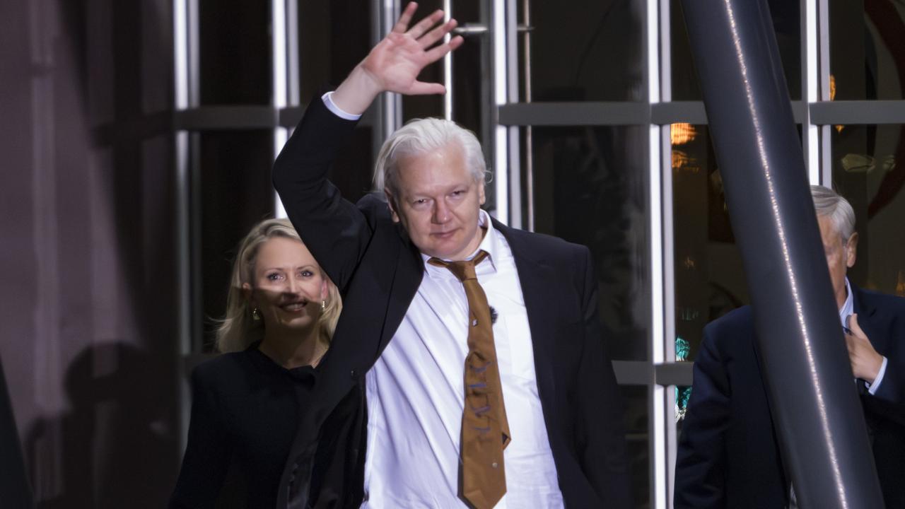 WikiLeaks founder Julian Assange arrived back on Australian soil at the Canberra RAAF base having signed a plea deal with the United States. Picture: NewsWire / Martin Ollman