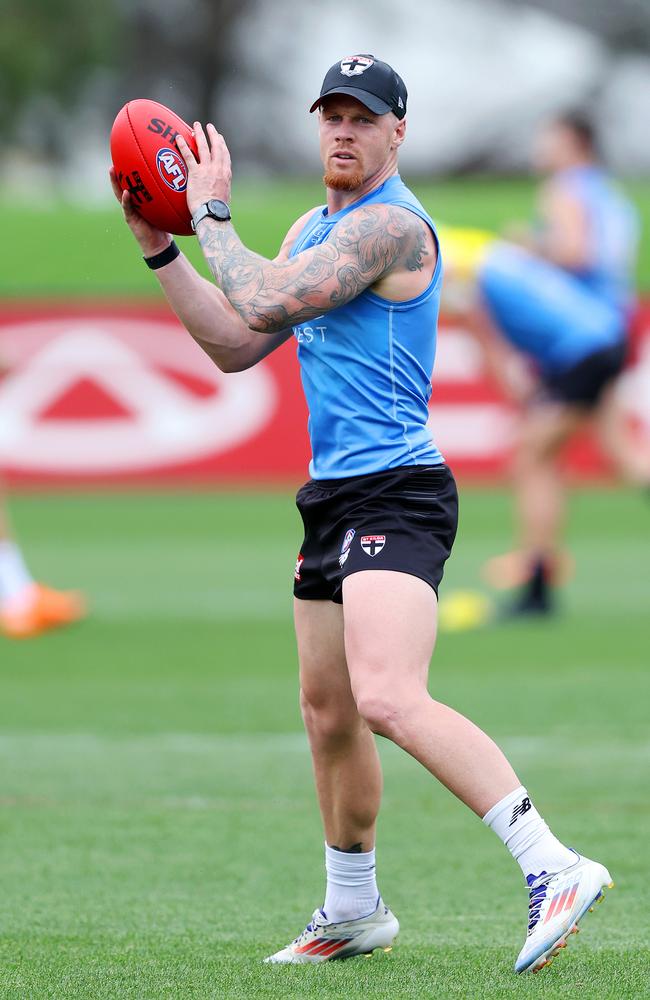 Zak Jones is a welcome addition for Ross Lyon’s St Kilda. Picture: Mark Stewart