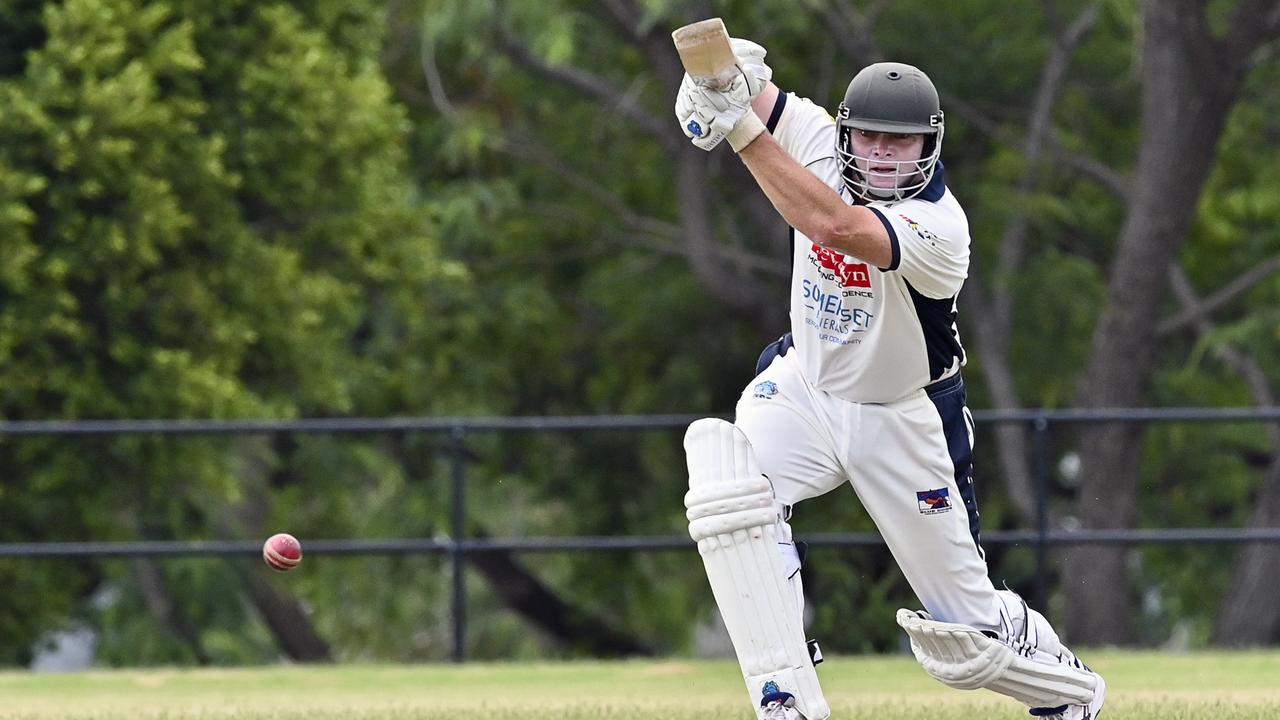 Laidley cricket great Mick Sippel in full flight. Picture: Cordell Richardson