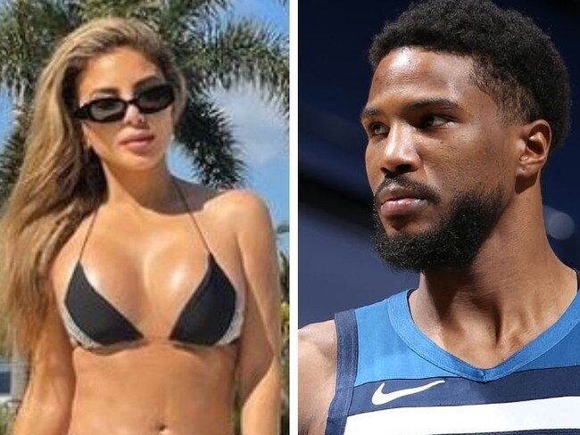 Larsa Pippen and Malik Beasley. Images: Instagram and Getty.