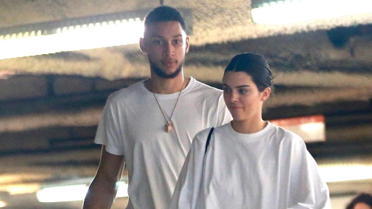 Kendall Jenner Sits Courtside With Ben Simmons' Mom: Pic