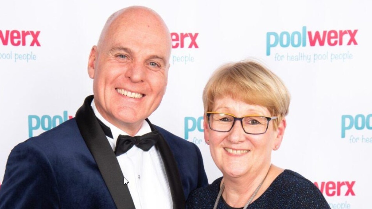 Peter Vogel and his wife Evelyn have been part of the PoolWerx franchise since 2017. Picture: Supplied