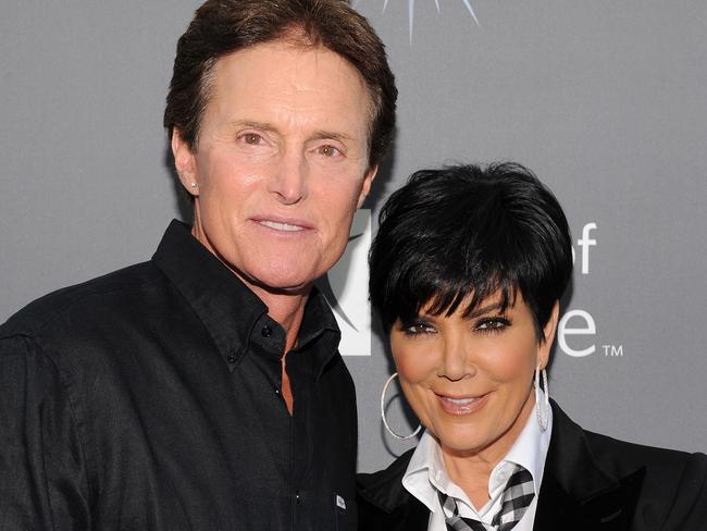 Bruce and Kris Jenner pictured in 2011 in Hollywood.