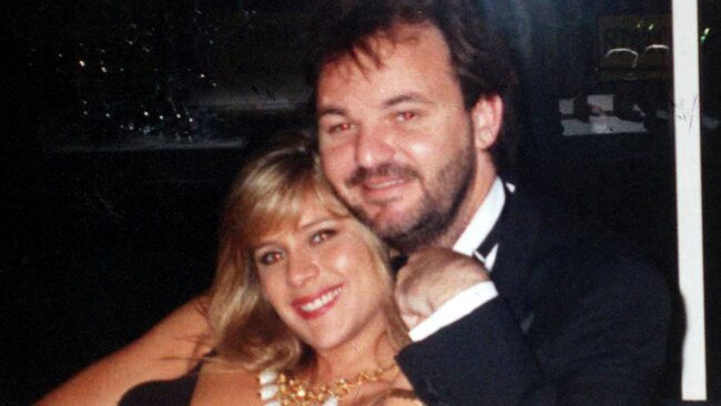 Foster with singer Samantha Fox. Picture: London Sun