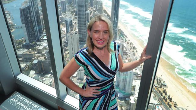 Minister for Innovation and the Tourism Industry Kate Jones revealed the Qld government are calling for interest from global operators in a second Gold Coast gaming resort. Picture Glenn Hampson