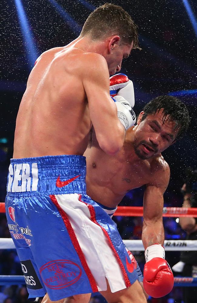 manny pacquiao knocked out