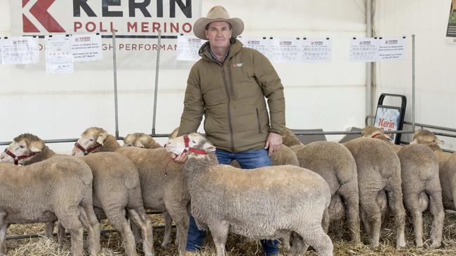 Sheep Farmer of the Year Nigel Kerin from Kerin Agriculture at Yeoval NSW.