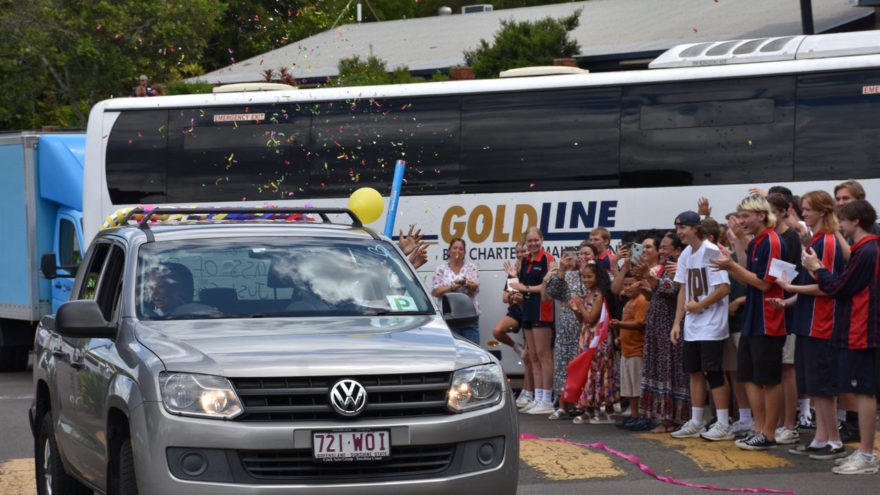 Suncoast Christian College farewells its Year 12 graduates.