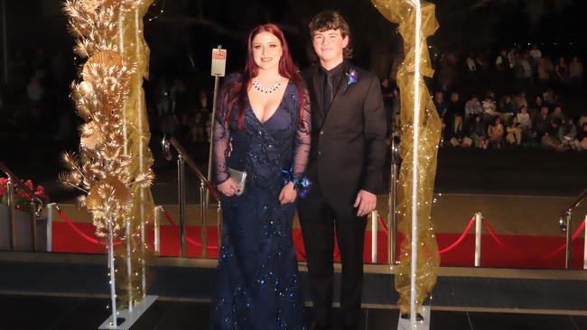 Emily King &amp; Will Orr at the Xavier Catholic College formal.