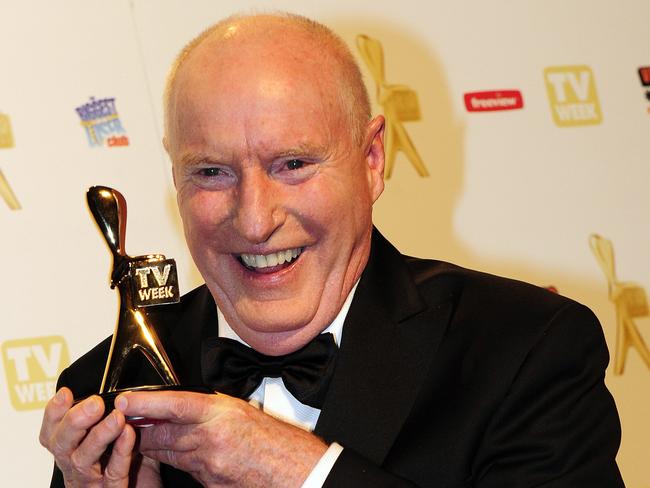 The Gold Logie was a long time coming for Ray Meagher in 2010.