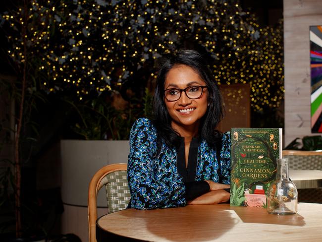 2023 Miles Franklin winner Shankari Chandran pictured ahead of tonight's announcement. Chandran has won for her book Chai Time at Cinnamon Gardens. Picture: NCA NewsWire / Nikki Short