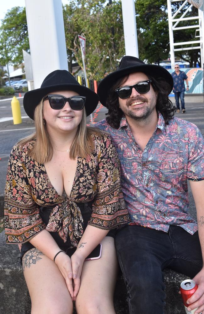 Shelby Bradley and Eric Green at the 2022 Caloundra Music Festival. Photo: Elizabeth Neil