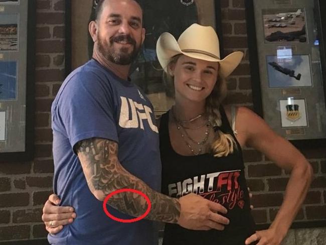 Andrea Lee defends husband Donny Aaron over pro-Nazi tattoos | news.com ...