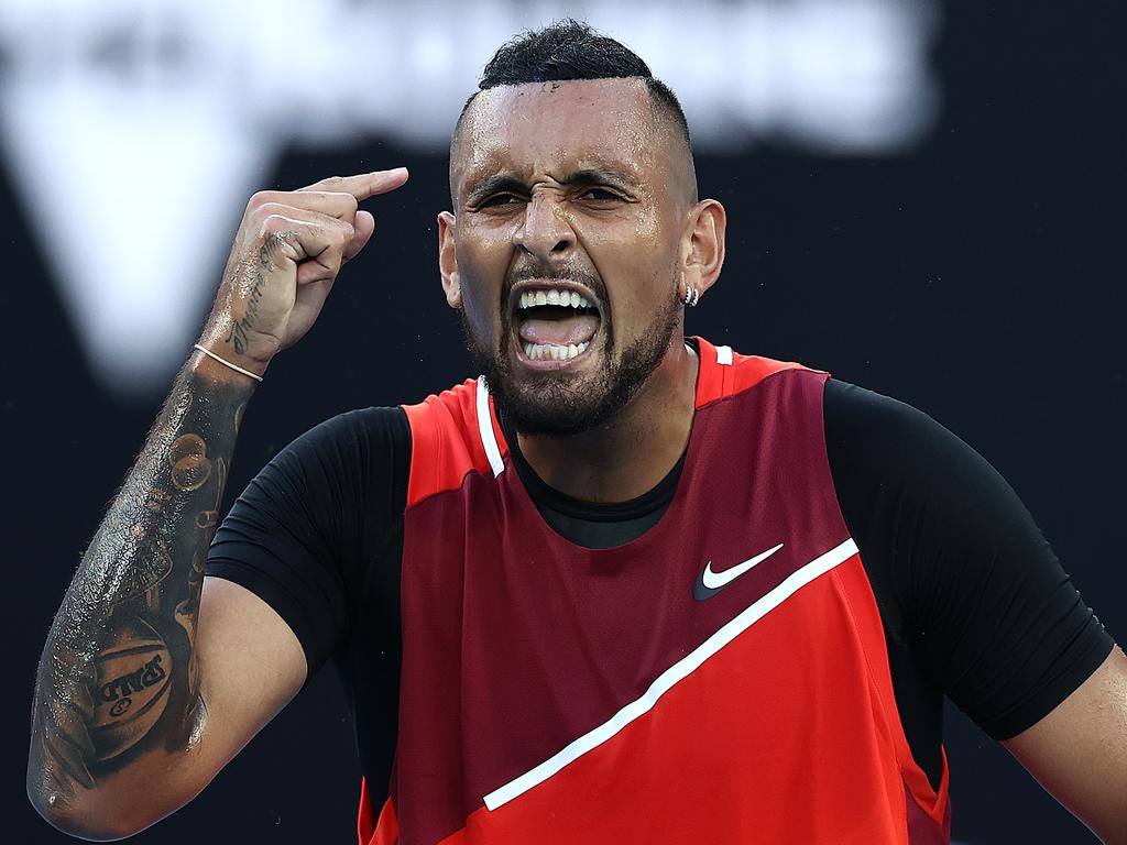 No one will want to take on Nick Kyrgios. Picture: Cameron Spencer/Getty Images