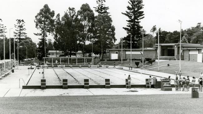 The Jim Gardiner pool that served Ipswich well for many years despite being too long and leaky.
