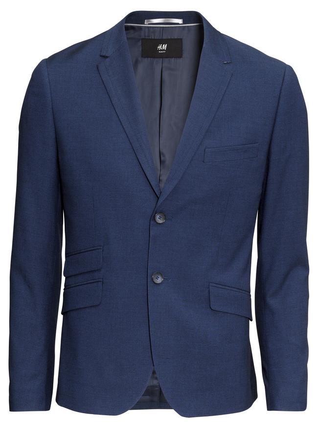 H&amp;M men's navy blazer