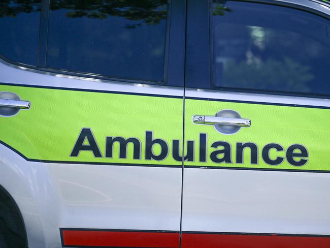 BRISBANE, AUSTRALIA - NewsWire Photos - JANUARY 17, 2025:  A generic photo of Queensland Ambulance Service signage , Brisbanes CBD.Picture: NewsWire / Glenn Campbell