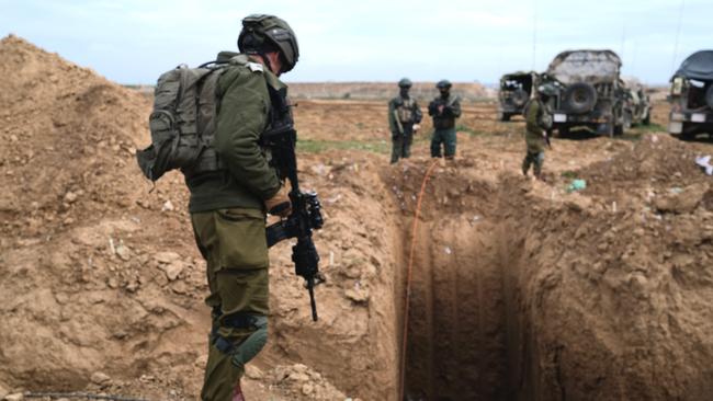 For the IDF, the key to victory lies beneath the Gazan sandstone. Picture: Yoni Bashan