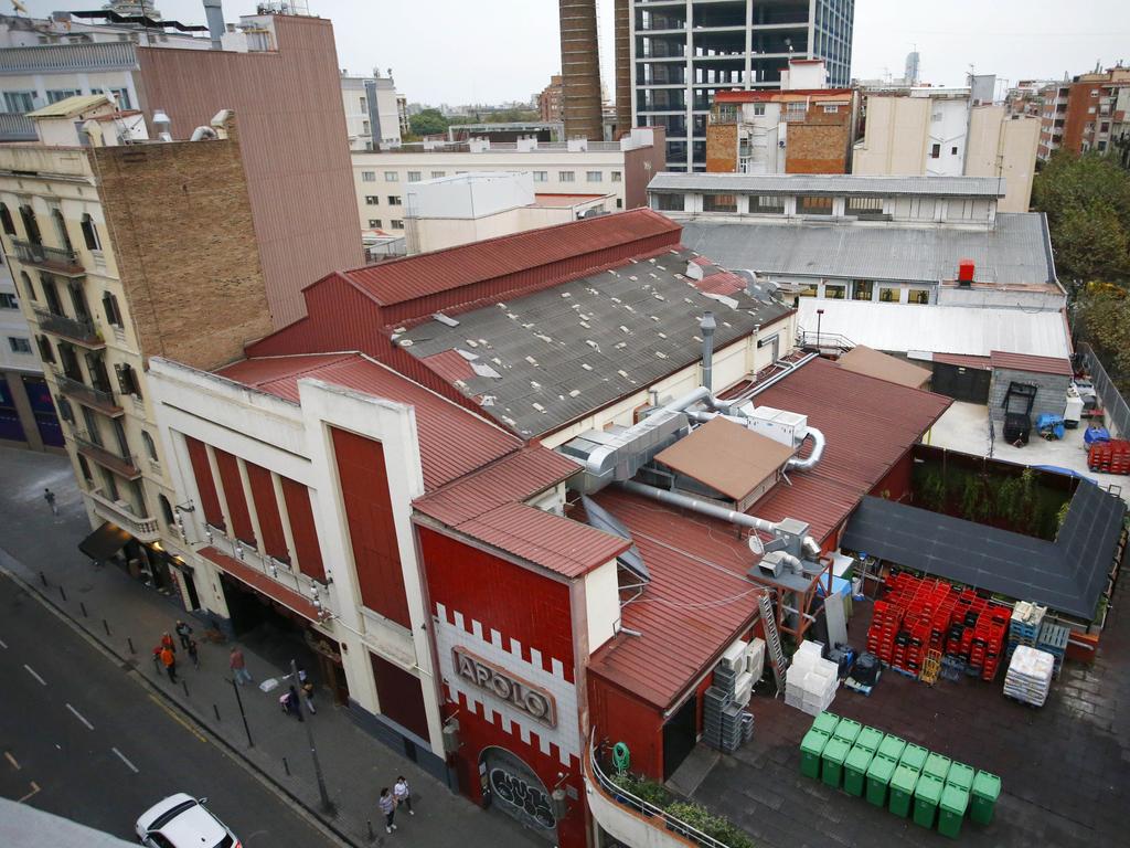 The Sala Apolo where Liam Hampson was found. Picture: Martin Seras