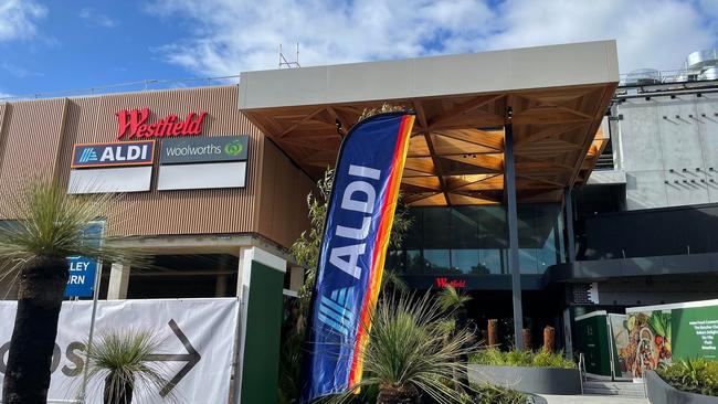 Aldi and Woolies have opened at Westfield Knox.