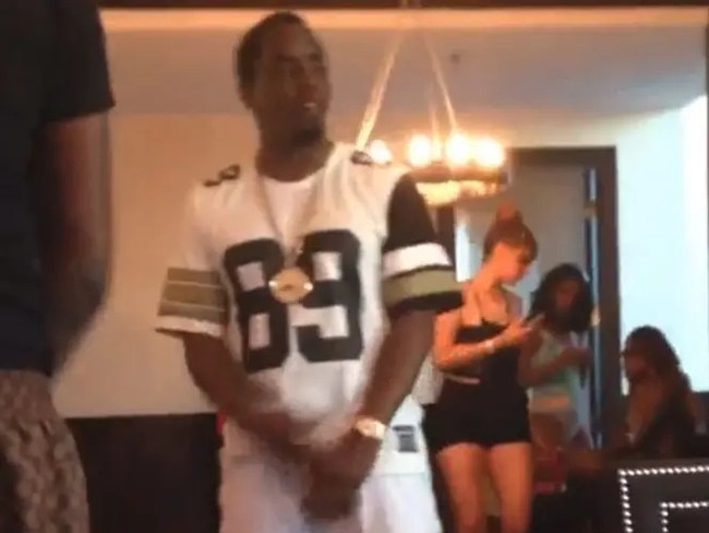 Images tendered to court, taken by one of his accusers, show P. Diddy dancing at a party. Source – Supreme Court of New York