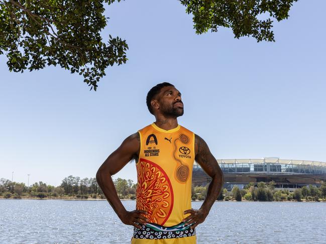 Liam Ryan of the Eagles and Indigenous All Stars squad member has been cleared by the AFL. Picture: Will Russell/AFL Photos via Getty Images.