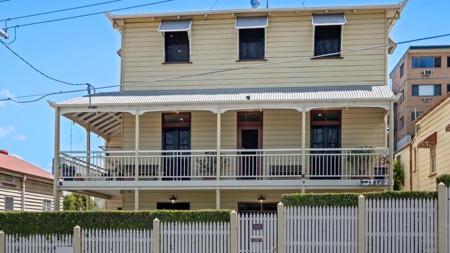 This four-bedroom house at 156 Warry St, Fortitude Valley, is advertised for rent for $1300 a week.