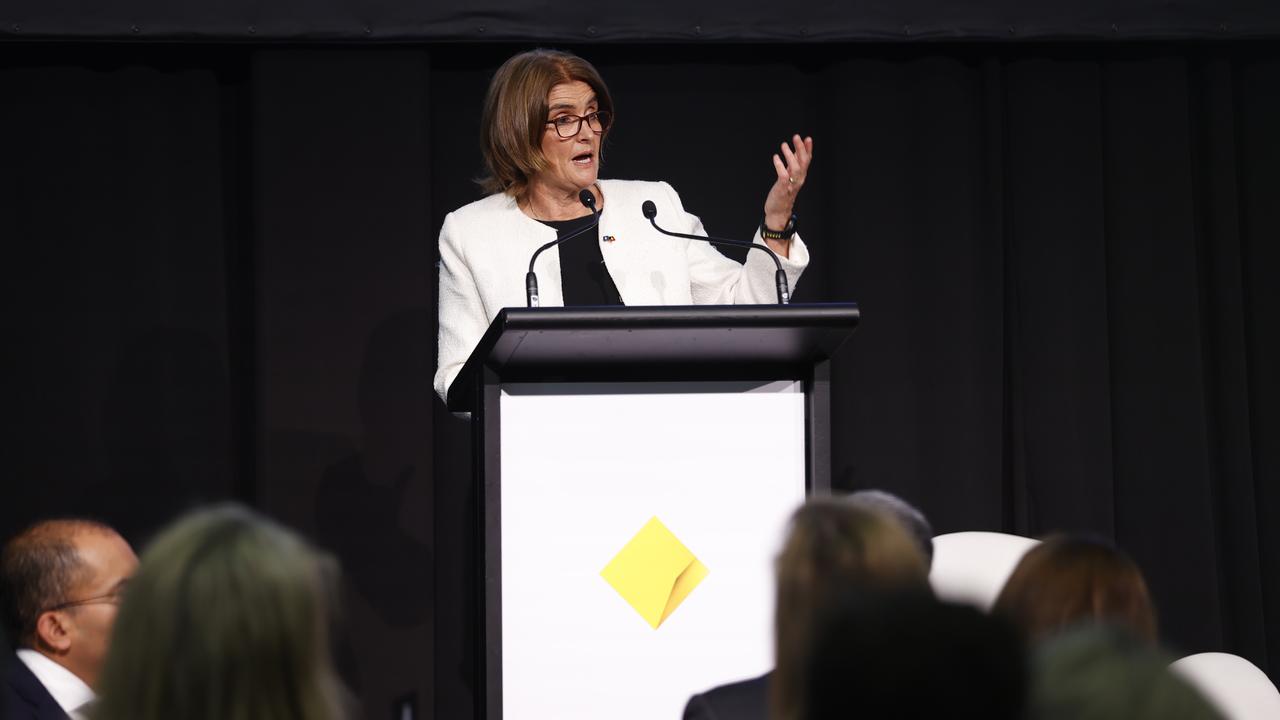 The Reserve Bank, and Governor Michele Bullock, have been the target of political heat in the past few weeks over Australia’s high interest rates. Picture: NewsWire / Dylan Coker