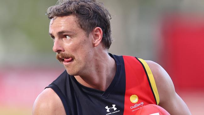 The Bombers are waiting on Joe Daniher’s decision. Picture: Michael Klein