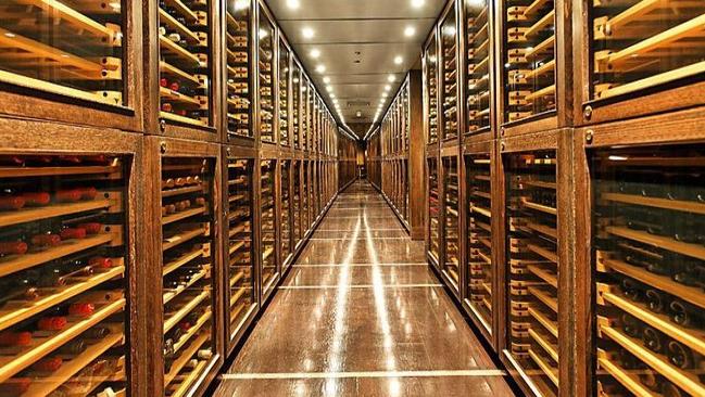 Some apartments at 150 Clarendon St, East Melbourne, come with a cabinet in the building’s wine cellar.