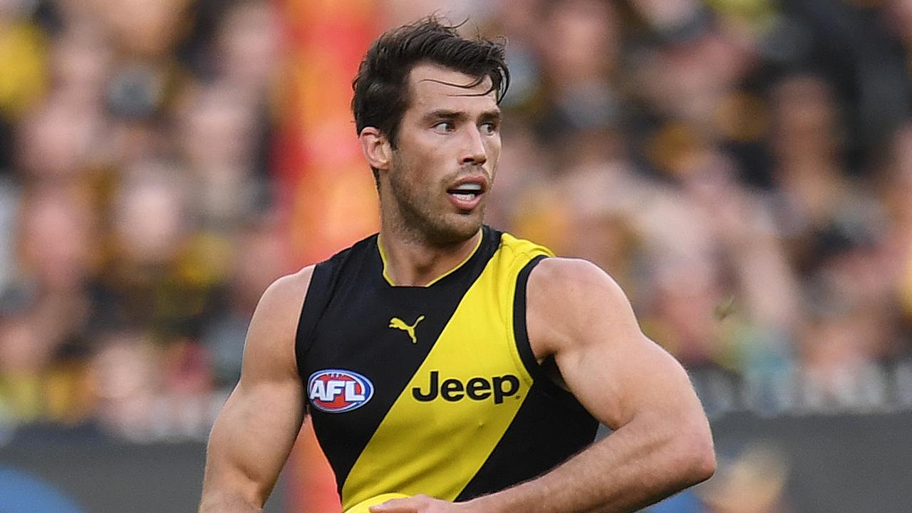 Alex Rance is out for the year with an ACL injury. Photo: AAP Image/Julian Smith